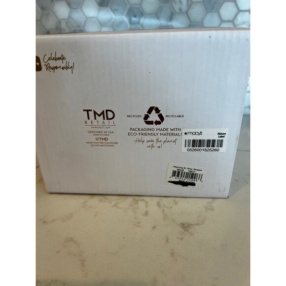 Oversized  This is my Wedding Planning 30 Ounce Wine Glass & Stopper NEW IN BOX - Picture 7 of 7